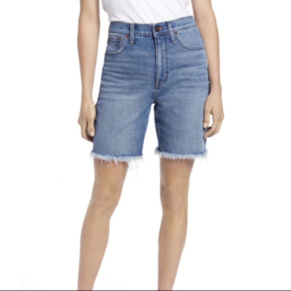 Madewell High Rise Denim Shorts